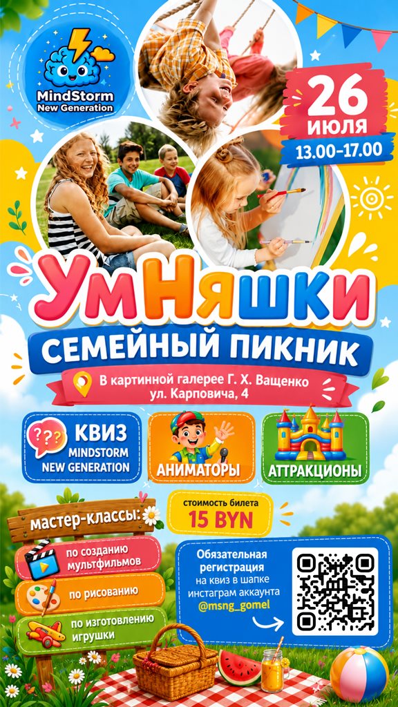 Семейный пикник "УмНяшки"